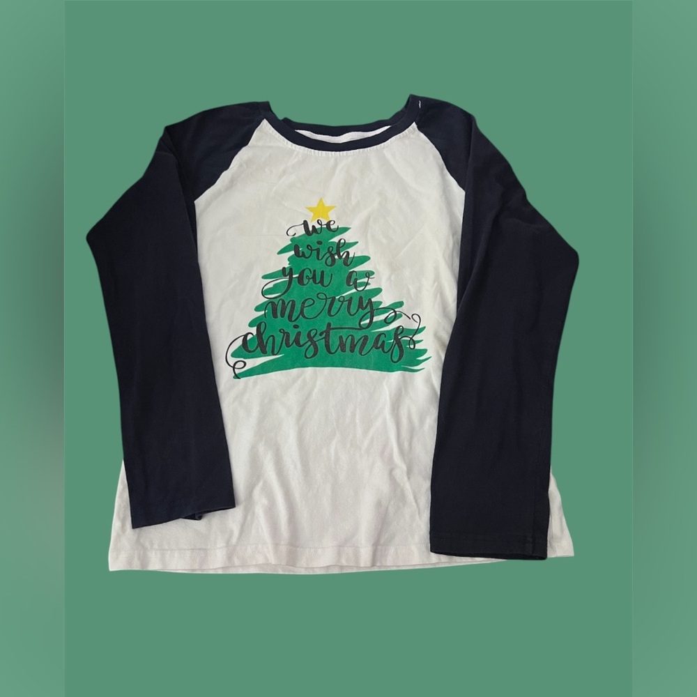Youth Christmas pajama top